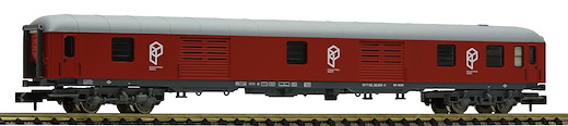 Postwagen "PAQUEEXPRESS", eingestellt bei der RENFE