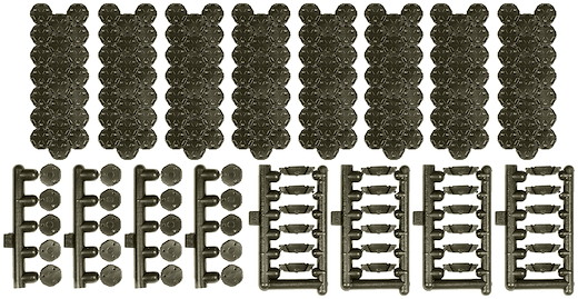 Bundeswehr Sechseckplatten, Sechseckplattenelemente und Randabschlüsse, BW