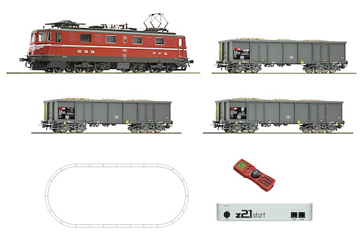 Digital z21®start Set: Elektrolokomotive Ae 6/6 mit Rübenzug, SBB