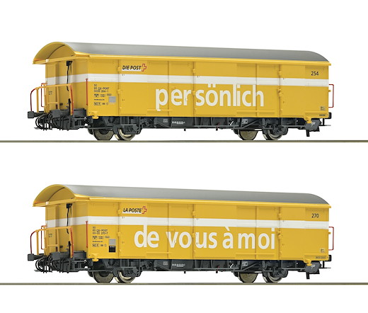 Set: Postgüterwagen Z2, SBB