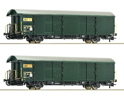 Set: Postgüterwagen Z2, SBB