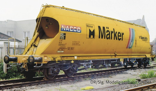 Staubbehälterwagen Nacco, DB AG