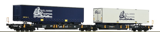 Doppeltaschen-Gelenkwagen, CargoNet, NSB