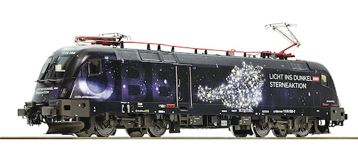 Elektrolokomotive 1116 158 „Licht ins Dunkel“, ÖBB
