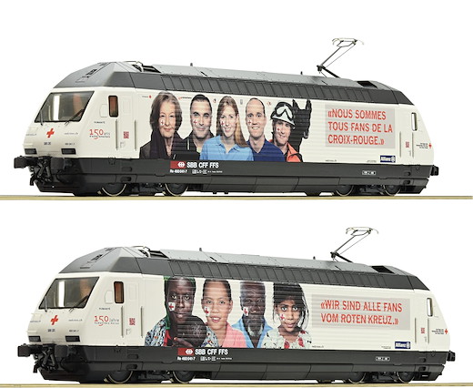 Elektrolokomotive 460 041 „Rotes Kreuz“, SBB