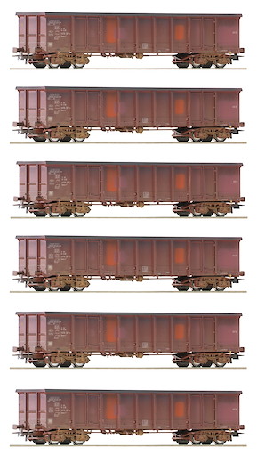 Display offene Güterwagen "gealtert",  DB AG
