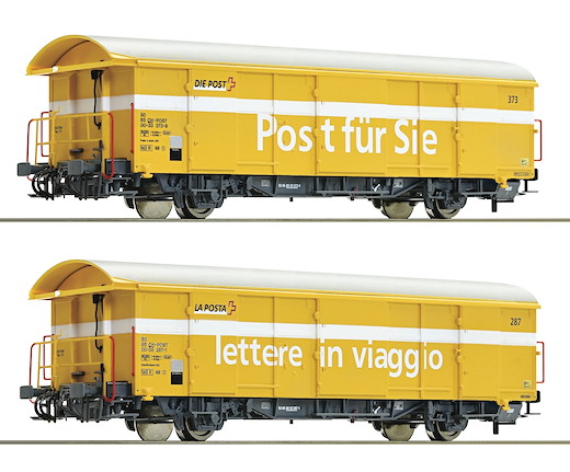 Postgüterwagen Z2, gelb, SBB, AC