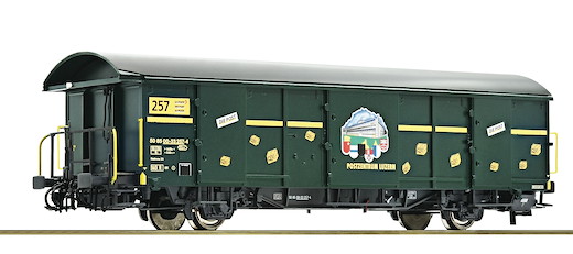 Postgüterwagen Z2, grün, SBB