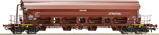 Schwenkdachwagen, "Getreide", DR