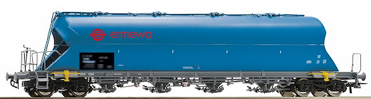 Staubbehälterwagen, Ermewa, Privatbahn