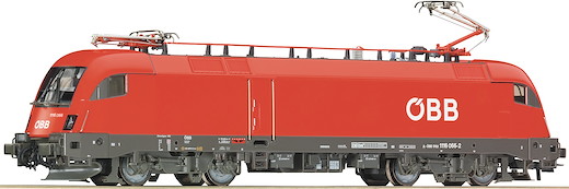 Elektrolokomotive Rh 1116 der ÖBB + Video- Kamera.