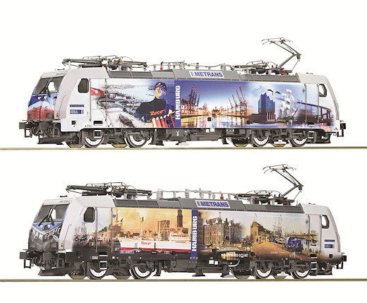 Elektrolokomotive BR 386, Metrans "150 Jahre Hamburger Hafenbahn", Privatbahn