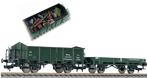 2-tlg. Set "Müllwagen", DB