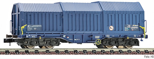 Teleskophaubenwagen Bauart Shimmns der "Axbenet", eingestellt bei der slowakischen ZSSK