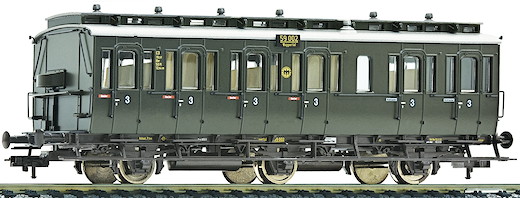 3-achsiger Abteilwagen 3. Kl. Bauart C3 pr11, DRG