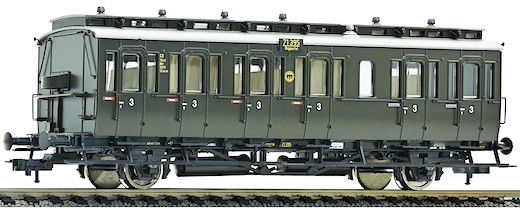 2-achsiger Abteilwagen 3. Kl. Bauart C pr21, DRG