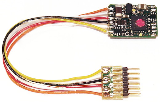 6-poliger Decoder mit Stecker (NEM 651)