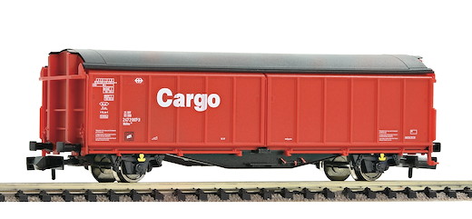 Schiebewandwagen Bauart Hbillns der DB Cargo, eingestellt bei der SBB