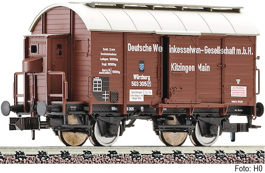 Weinkesselwagen mit Bremserhaus, K.Bay.Sts.B.