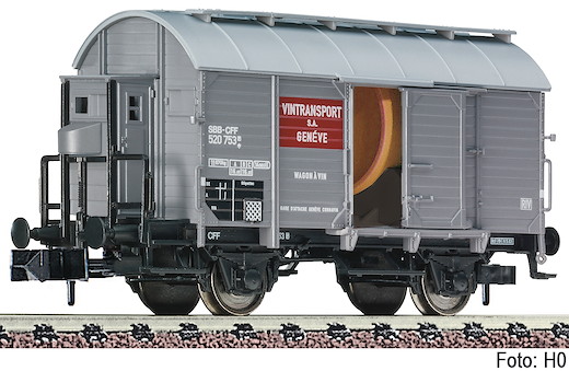 Weinkesselwagen mit Bremserhaus, SBB