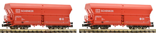 2-tlg. Set Grossraum-Selbstentladewagen Bauart Falns 183, DB AG (DB Schenker)