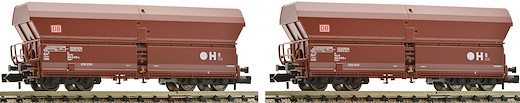 2-tlg. Set Grossraum-Selbstentladewagen Bauart Falns183, DB AG