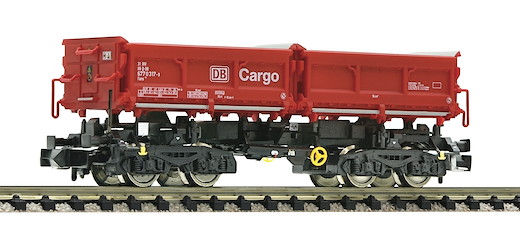 Muldenkippwagen Bauart Fans 128, DB AG (DB-Cargo). Mit Handbremse