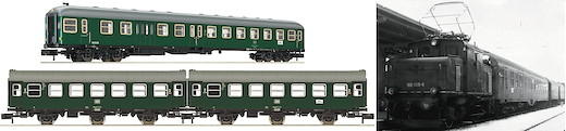3-tlg. Set Nahverkehrszug "Murnau – Oberammergau", DB