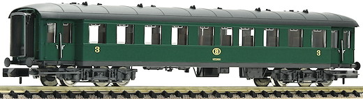 Reisezugwagen 3. Kl., SNCB