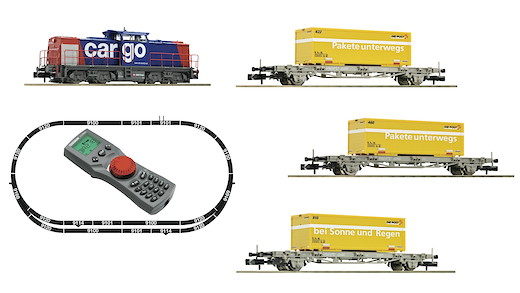 Digitales Startset „Güterzug mit Diesellokomotive“, SBB Cargo