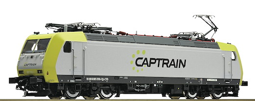 Elektrolokomotive 185 550, Captrain, Privatbahn