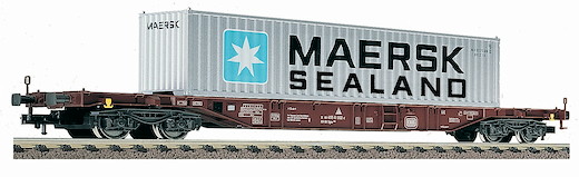 Containertragwagen Bauart Sgns "MAERSK SEALAND", DB