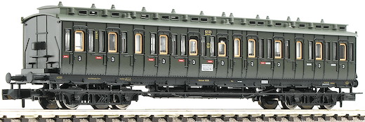 Abteilwagen 3. Kl. Bauart C4tr pr04, DRG