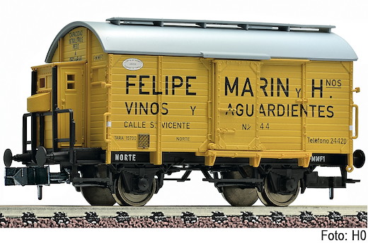 Weinfasswagen, NORTE, RENFE