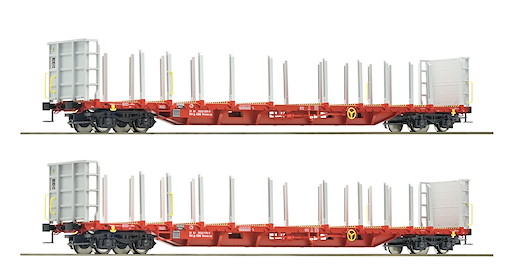 Set 2-tlg. Rungenwagen, RCA, ÖBB