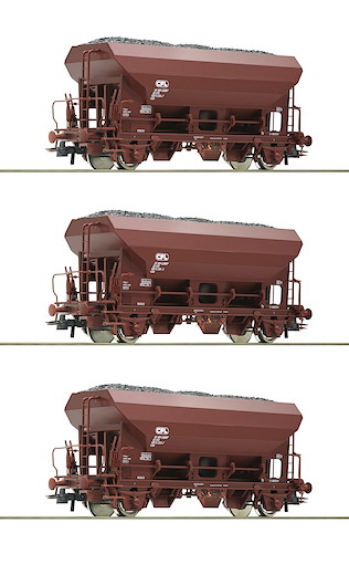 3-tlg. Set: Selbstentladewagen, CFL
