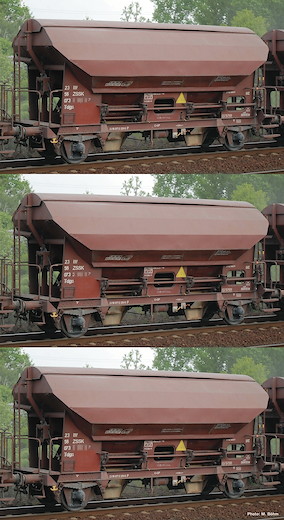 Set: 3-tlg. Schwenkdachwagen, ZSSK