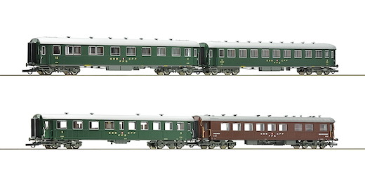 4-tlg. Set: Schnellzug, SBB