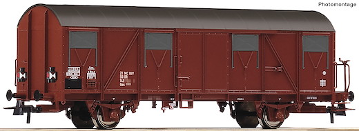 Gedeckter Güterwagen, DR