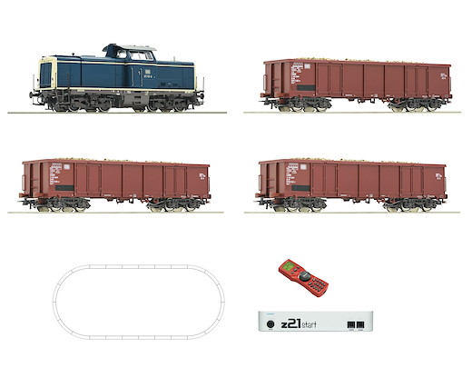 z21 start Digitalset: Diesellokomotive BR 211 mit Rübenzug, DB