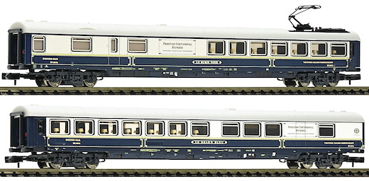 2-tlg. Set Salonwagen, privat (Schweiz), Privatbahn