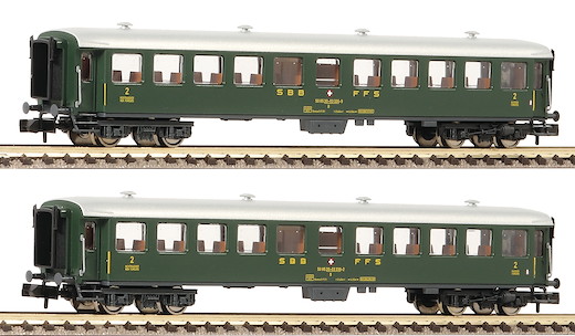 2-tlg. Schnellzugwagen-Set, SBB