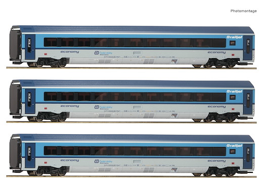 3-tlg. Set: Railjet, CD