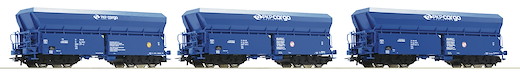 3-tlg. Set: Selbstentladewagen, PKP Cargo