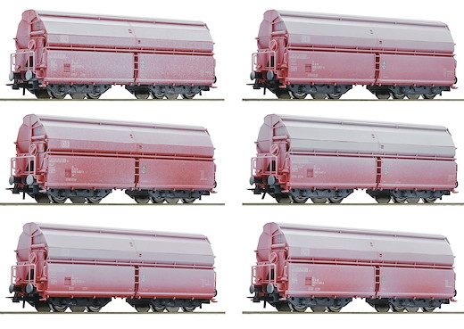 12-tlg. Display: Schwenkdachwagen, DB AG