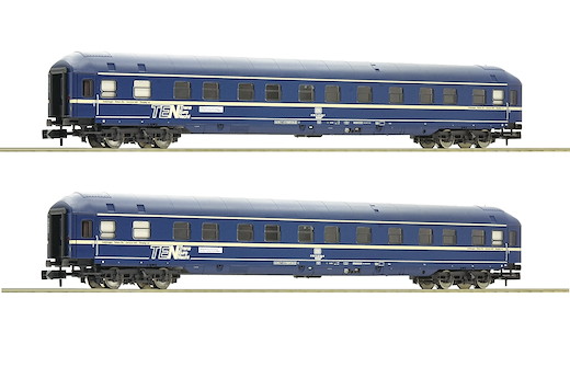2-tlg. Set Schlafwagen, DB
