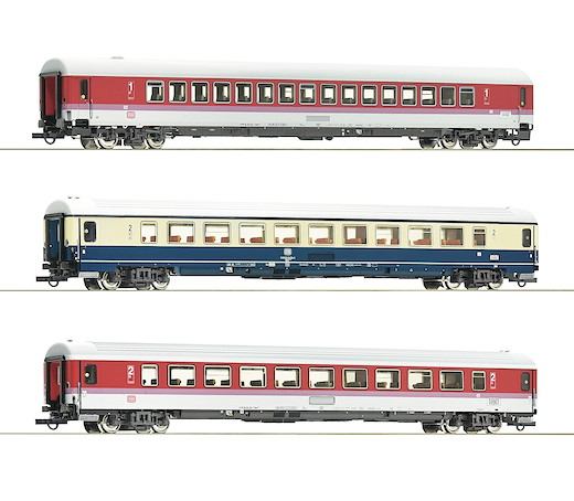3-tlg. Set 2: Eurocity „Leonardo da Vinci“, DB