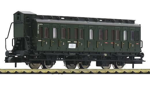 3-achsiger Abteilwagen 1./2. Klasse, DB