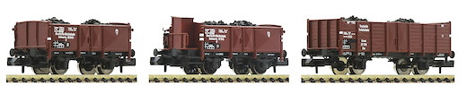 3-tlg. Set Kohlezug, DRB