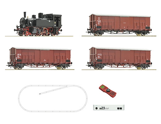 z21 start Digitalset: Dampflokomotive 875 045 mit Güterzug, FS